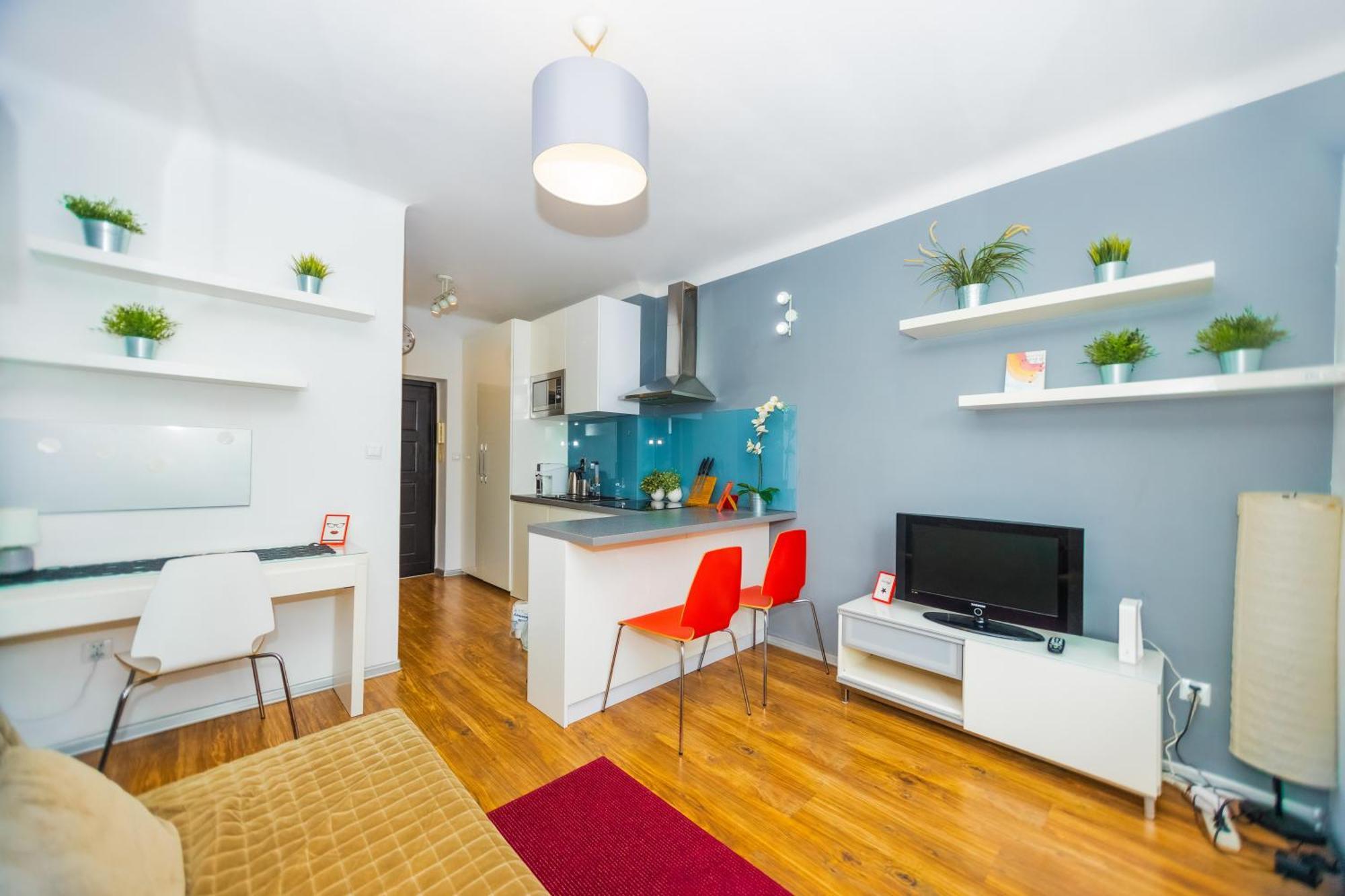 ורשה Cozy Studio Next To The Metro And City Center מראה חיצוני תמונה